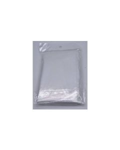 014190 Poncho desechable transparente