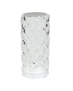 014435 LED Lámpara de sobremesa recargable de cristal
