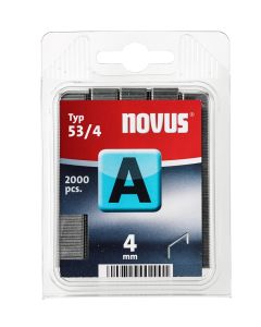 NOVUS Grapas de alambre fino A 53/4mm, 2000 unid.