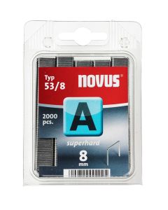 NOVUS Grapas de alambre fino A 53/8mm, 2000 unid.