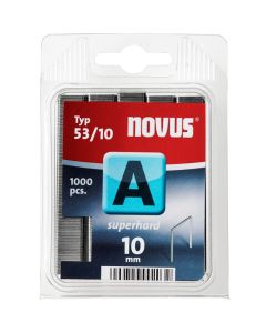 NOVUS Grapas de alambre fino A 53/10mm, SH, 1000 unid.