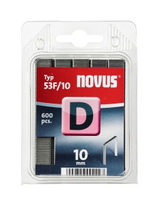 Grapas Novus Flatwire D 53F/10mm, 600 unid.