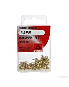 CLAVOS DE TAPICERIA COBREADOS 46MM 75 UNID.