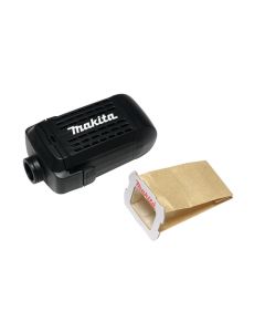 Makita 135246-0 Caja de polvo con bolsa de polvo de papel