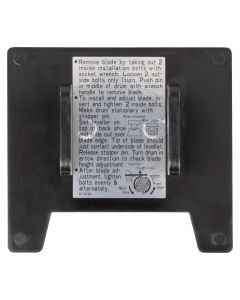 Makita 155270-7 Plantilla de ajuste del formón 110mm