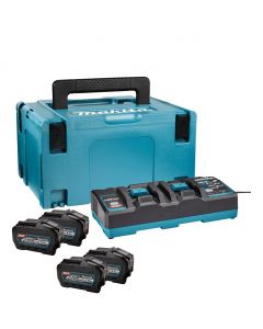 2 Makita 191U42- Juego de arranque XGT DC40RB/4xBL4050F