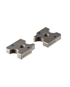 Makita 199087-8 Juego de cuchillos M6 Acero + acero inoxidable