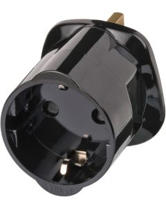 Brennenstuhl Adaptador de viaje con toma de tierra => GB