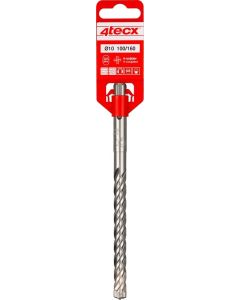 Taladro percutor 4tecx SDS+ 4 fresas 6,0 x 150/210mm
