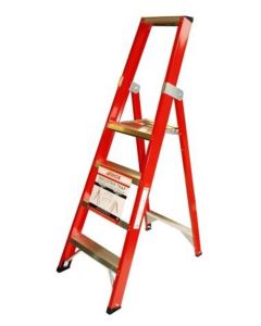 4tecx Escalera simple ascendente aluminio 1 x 7 peldaños
