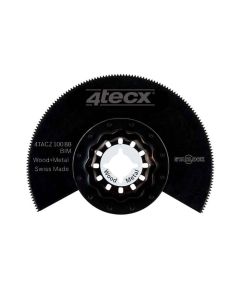4tecx Hoja de sierra de segmentos Starlock 100mm bimetálica 1 pieza