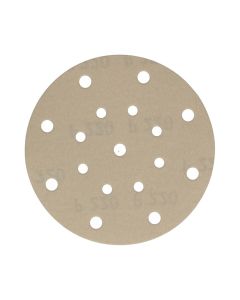4tecx Disco de lija 150mm grano 60 agujeros 3 10 piezas