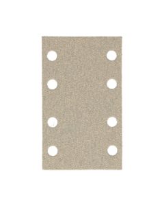 4tecx Banda de lija 80mm x 133mm grano 240 agujeros 18 10 piezas