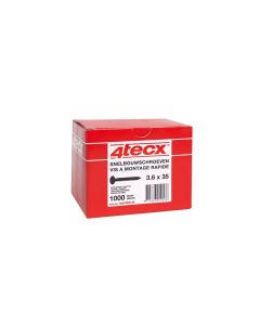 4tecx Tornillo drywall fosfatado fino 3.6 x 55 1000 piezas