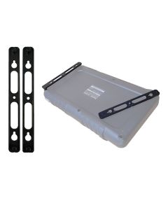 2StealthMounts Soporte de cargador para Makita 18V LXT duo cargador DC18RD - negro - -pack