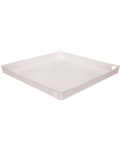 Nedco BV Bandeja de goteo Super 650x650x60mm PP, plástico blanco
