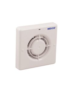 Nedco BV Ventilador de baño/aseo CR 100 T ABS, plástico blanco