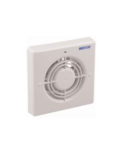 Nedco BV Ventilador baño/aseo CR 120 ABS, plástico blanco