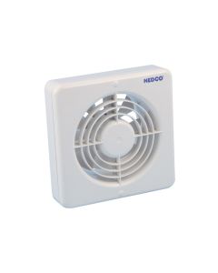 Nedco BV Ventilador de baño/cocina CR 150 VT ABS, plástico blanco