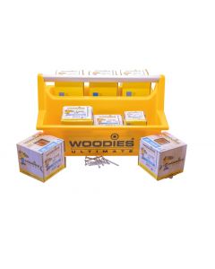 Woodies Ultimate maletín de transporte incl 1400 tornillos Escudo 