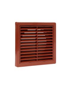 Nedco BV Rejilla de ventilación modelo plano ø 125mm plástico terracota