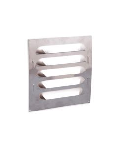 Difusor de aletas Nedco BV Bold Line modelo plano 250x250mm aluminio