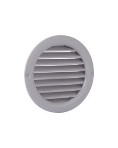 Nedco BV Rejilla de aletas circulares ø 100mm PS, plástico gris
