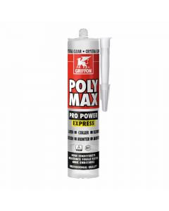 Griffon Poly Max® Pro Power Express Transparente Bote 300 g EN/FR/DE