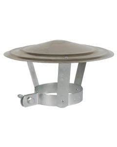 Nedco BV Caperuza de lluvia Ã˜ 125-131mm acero galvanizado