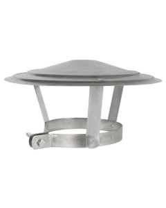 Nedco BV Caperuza de lluvia Ã˜ 155-160mm acero galvanizado