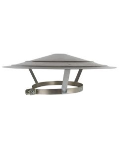 Nedco BV Caperuza de lluvia Ã˜ 250mm acero galvanizado
