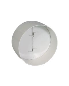 Nedco BV Válvula de mariposa ø 150mm, ABS, plástico blanco