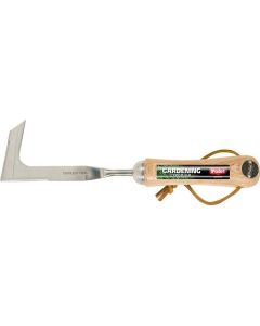 Cuchillo Polet Weed acero inoxidable con mango de fresno 325x80mm