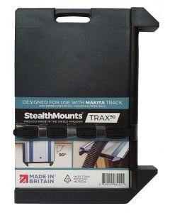 StealthMounts Trax90 Bloque guía con gancho para carril guía Makita
