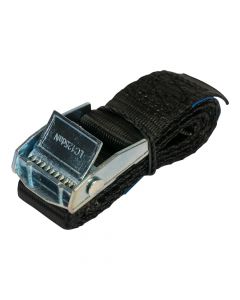 Konvox Konvox Correa de amarre 25mm hebilla 804 1m LC 125/250 Negro