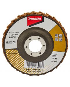 Makita B-40755 Disco acondicionador de láminas 115 mm grueso