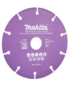 Makita B-53693 Disco de corte acero 125x22.23x1.3mm