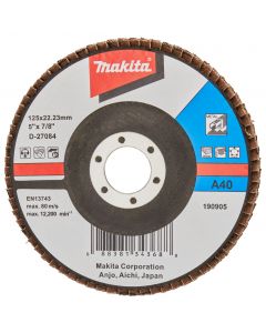 Makita D-27084 Disco de láminas 125mm A40