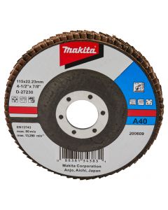 Makita D-27230 Disco de láminas 115mm A40