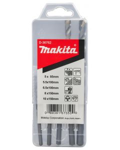 Makita D-36762 Juego para taladrar roca de 5 piezas