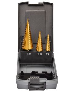 Makita D-46573 Juego de brocas escalonadas HSS de 3 piezas
