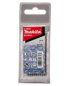 2Makita D-46648 Broca para metal ,9X61mm