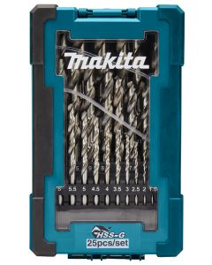 Makita D-67555 Juego de brocas metal 1-13mm