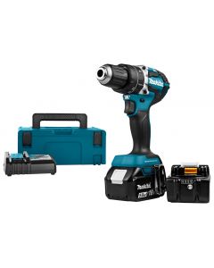Taladro/atornillador de impacto Makita DHP484RTJ 18 V