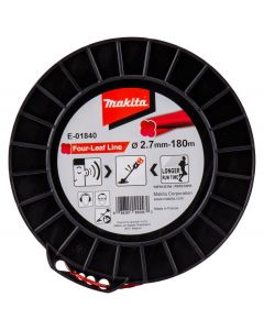 2Makita E-01840 Hilo de corte ,7x180mtr rojo