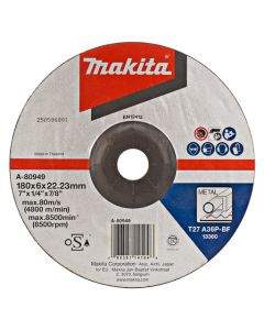 Makita A-80949 Disco de corte 180x6,0mm acero