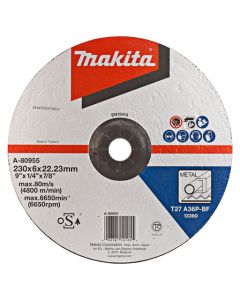 Makita A-80955 Disco de corte 230x6,0mm acero