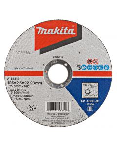 Makita A-85313 Disco de corte 125x22,23x2,5mm acero