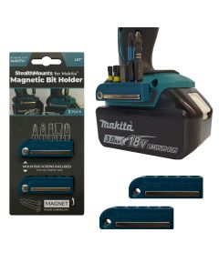 2StealthMounts Portapuntas magnético para máquinas Makita LXT - Azul - -pack