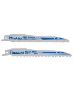 2 Makita B-05044- Hoja de sierra recíproca 132 H&M SA345XF